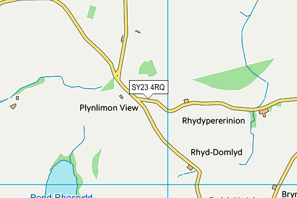 SY23 4RQ map - OS VectorMap District (Ordnance Survey) SY23 4RQ map - OS VectorMap District (Ordnance Survey)