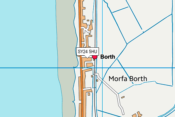 SY24 5HU map - OS VectorMap District (Ordnance Survey) SY24 5HU map - OS VectorMap District (Ordnance Survey)