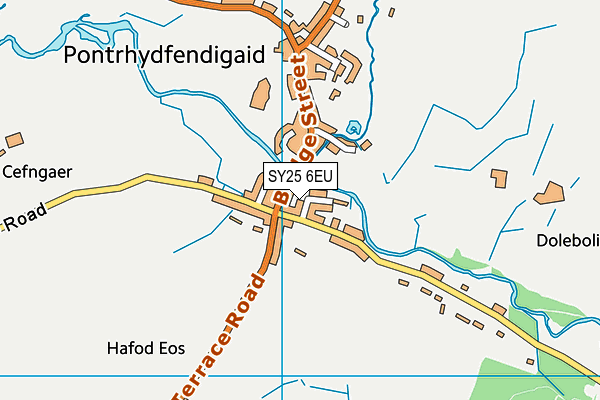 SY25 6EU map - OS VectorMap District (Ordnance Survey) SY25 6EU map - OS VectorMap District (Ordnance Survey)