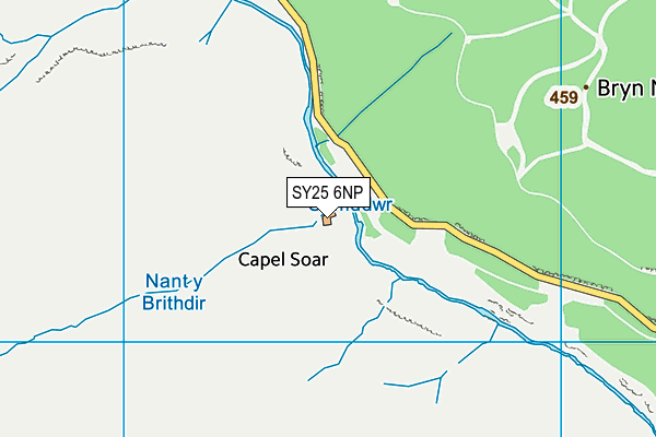 SY25 6NP map - OS VectorMap District (Ordnance Survey) SY25 6NP map - OS VectorMap District (Ordnance Survey)