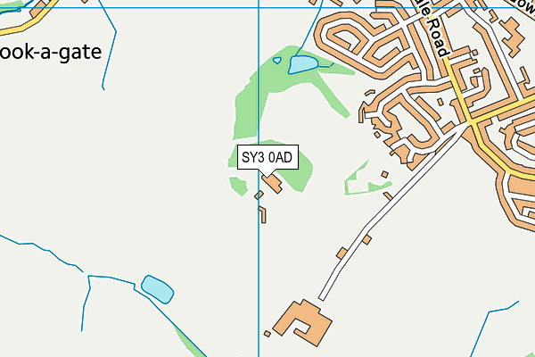 SY3 0AD map - OS VectorMap District (Ordnance Survey) SY3 0AD map - OS VectorMap District (Ordnance Survey)