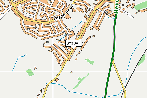 SY3 0AT map - OS VectorMap District (Ordnance Survey) SY3 0AT map - OS VectorMap District (Ordnance Survey)