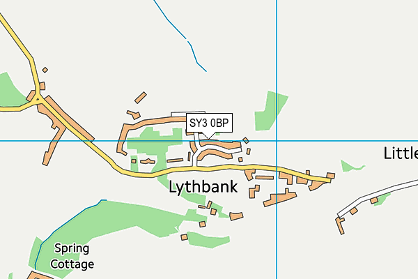 SY3 0BP map - OS VectorMap District (Ordnance Survey) SY3 0BP map - OS VectorMap District (Ordnance Survey)