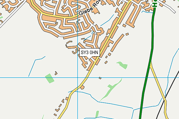 SY3 0HN map - OS VectorMap District (Ordnance Survey) SY3 0HN map - OS VectorMap District (Ordnance Survey)