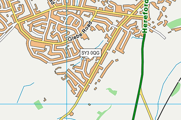SY3 0QG map - OS VectorMap District (Ordnance Survey) SY3 0QG map - OS VectorMap District (Ordnance Survey)