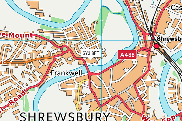 SY3 8FT map - OS VectorMap District (Ordnance Survey) SY3 8FT map - OS VectorMap District (Ordnance Survey)