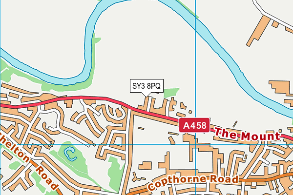 SY3 8PQ map - OS VectorMap District (Ordnance Survey) SY3 8PQ map - OS VectorMap District (Ordnance Survey)