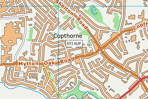 SY3 8UP map - OS VectorMap District (Ordnance Survey) SY3 8UP map - OS VectorMap District (Ordnance Survey)