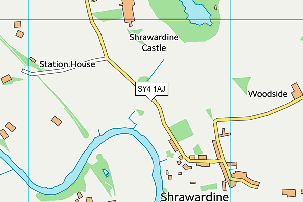 SY4 1AJ map - OS VectorMap District (Ordnance Survey) SY4 1AJ map - OS VectorMap District (Ordnance Survey)