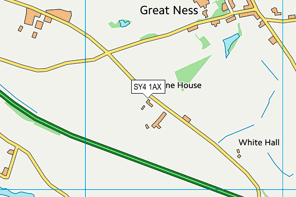 SY4 1AX map - OS VectorMap District (Ordnance Survey) SY4 1AX map - OS VectorMap District (Ordnance Survey)
