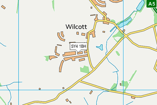 SY4 1BH map - OS VectorMap District (Ordnance Survey) SY4 1BH map - OS VectorMap District (Ordnance Survey)