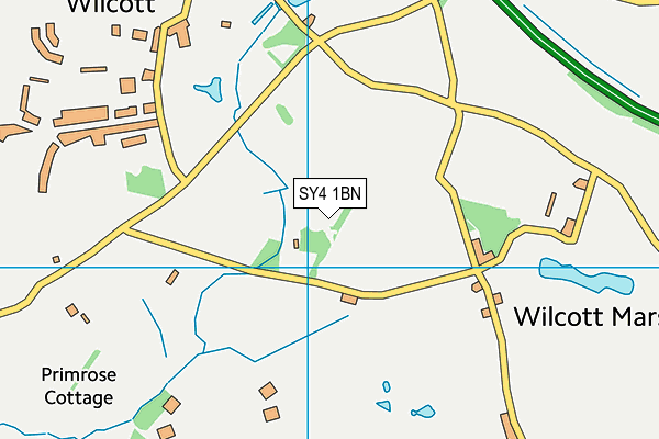 SY4 1BN map - OS VectorMap District (Ordnance Survey) SY4 1BN map - OS VectorMap District (Ordnance Survey)