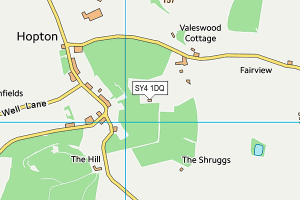 SY4 1DQ map - OS VectorMap District (Ordnance Survey) SY4 1DQ map - OS VectorMap District (Ordnance Survey)