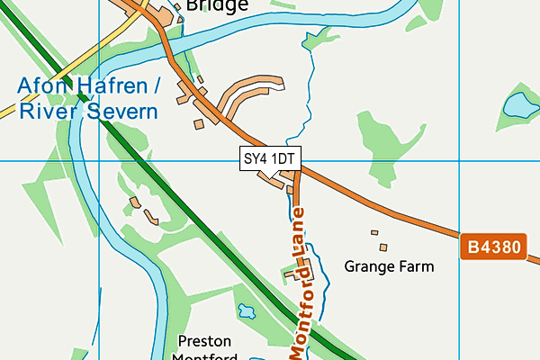 SY4 1DT map - OS VectorMap District (Ordnance Survey) SY4 1DT map - OS VectorMap District (Ordnance Survey)