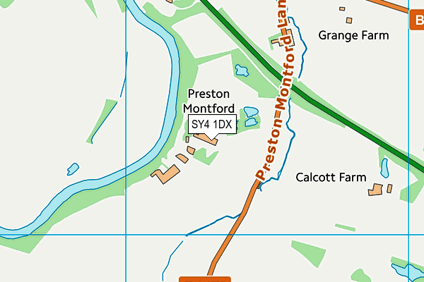 SY4 1DX map - OS VectorMap District (Ordnance Survey) SY4 1DX map - OS VectorMap District (Ordnance Survey)