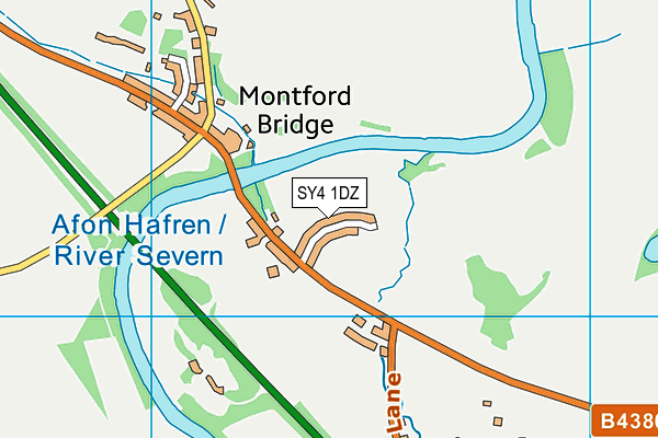 SY4 1DZ map - OS VectorMap District (Ordnance Survey) SY4 1DZ map - OS VectorMap District (Ordnance Survey)