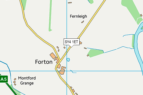 SY4 1ET map - OS VectorMap District (Ordnance Survey) SY4 1ET map - OS VectorMap District (Ordnance Survey)