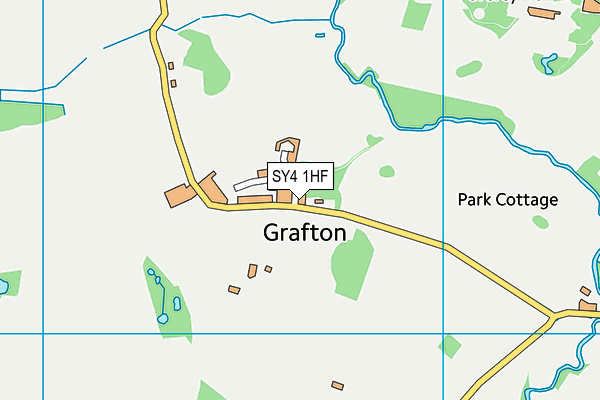 SY4 1HF map - OS VectorMap District (Ordnance Survey) SY4 1HF map - OS VectorMap District (Ordnance Survey)