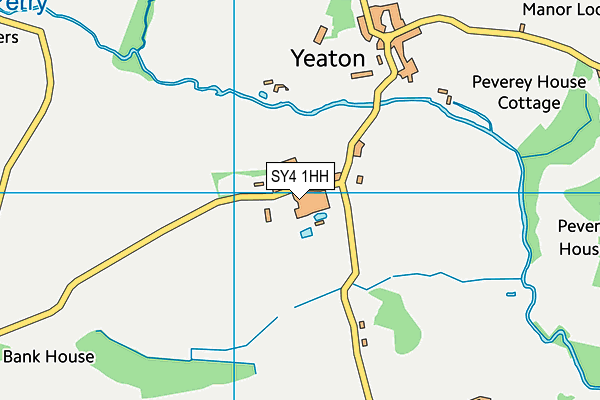 SY4 1HH map - OS VectorMap District (Ordnance Survey) SY4 1HH map - OS VectorMap District (Ordnance Survey)