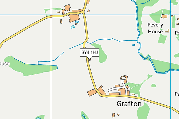 SY4 1HJ map - OS VectorMap District (Ordnance Survey) SY4 1HJ map - OS VectorMap District (Ordnance Survey)
