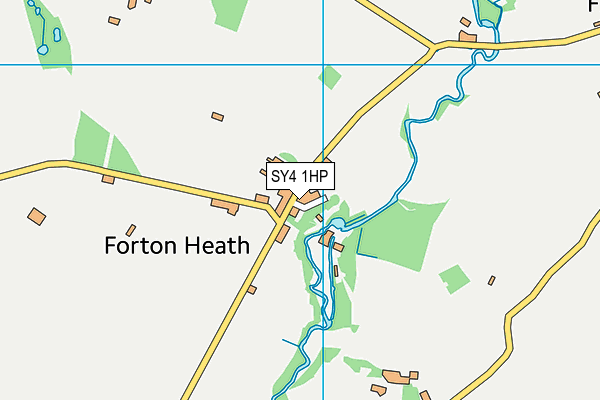 SY4 1HP map - OS VectorMap District (Ordnance Survey) SY4 1HP map - OS VectorMap District (Ordnance Survey)