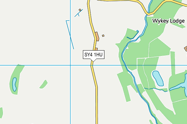 SY4 1HU map - OS VectorMap District (Ordnance Survey) SY4 1HU map - OS VectorMap District (Ordnance Survey)