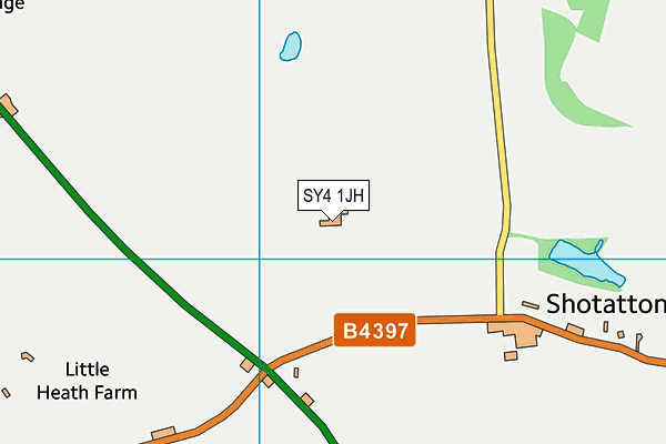 SY4 1JH map - OS VectorMap District (Ordnance Survey) SY4 1JH map - OS VectorMap District (Ordnance Survey)