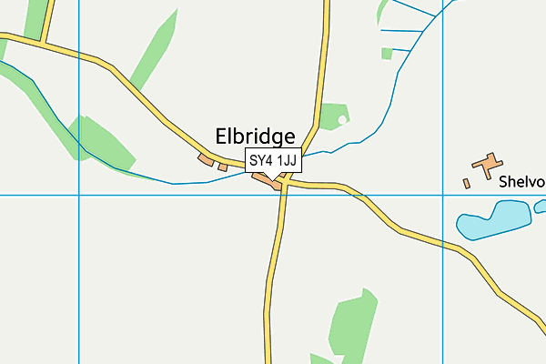 SY4 1JJ map - OS VectorMap District (Ordnance Survey) SY4 1JJ map - OS VectorMap District (Ordnance Survey)