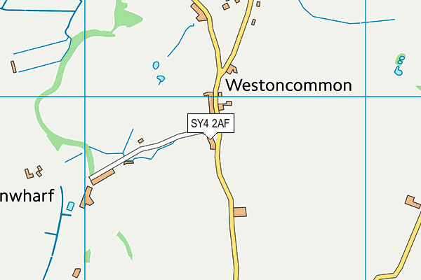 SY4 2AF map - OS VectorMap District (Ordnance Survey) SY4 2AF map - OS VectorMap District (Ordnance Survey)