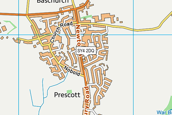 SY4 2DQ map - OS VectorMap District (Ordnance Survey) SY4 2DQ map - OS VectorMap District (Ordnance Survey)