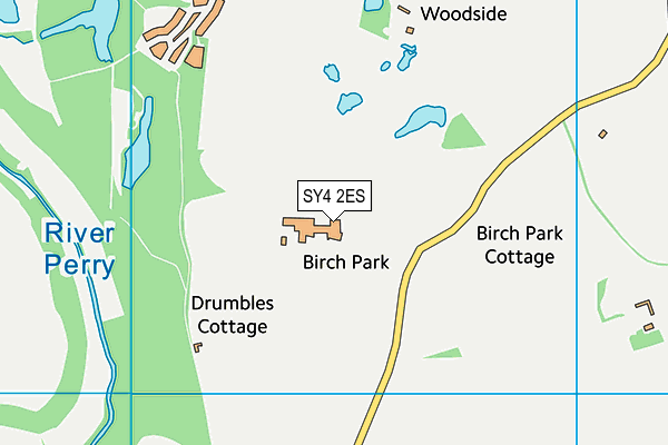 SY4 2ES map - OS VectorMap District (Ordnance Survey) SY4 2ES map - OS VectorMap District (Ordnance Survey)