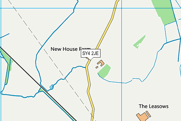 SY4 2JE map - OS VectorMap District (Ordnance Survey) SY4 2JE map - OS VectorMap District (Ordnance Survey)