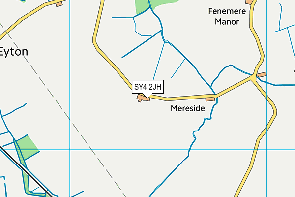 SY4 2JH map - OS VectorMap District (Ordnance Survey) SY4 2JH map - OS VectorMap District (Ordnance Survey)