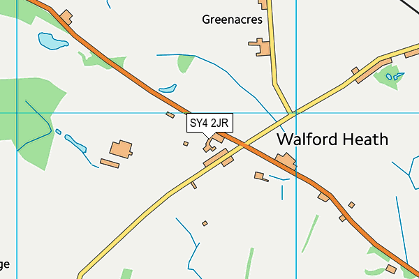SY4 2JR map - OS VectorMap District (Ordnance Survey) SY4 2JR map - OS VectorMap District (Ordnance Survey)