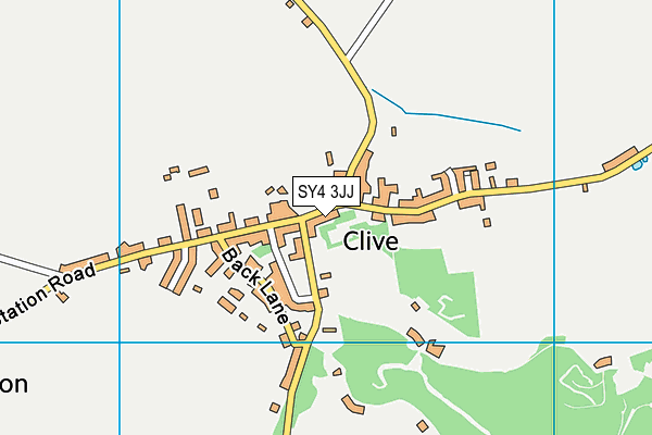 SY4 3JJ map - OS VectorMap District (Ordnance Survey) SY4 3JJ map - OS VectorMap District (Ordnance Survey)