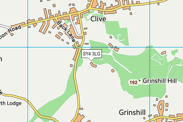 SY4 3LG map - OS VectorMap District (Ordnance Survey) SY4 3LG map - OS VectorMap District (Ordnance Survey)