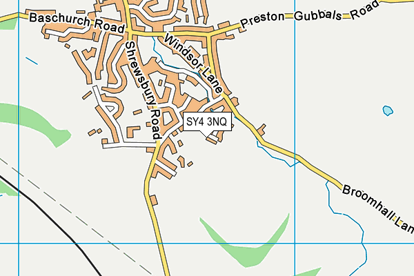 SY4 3NQ map - OS VectorMap District (Ordnance Survey) SY4 3NQ map - OS VectorMap District (Ordnance Survey)