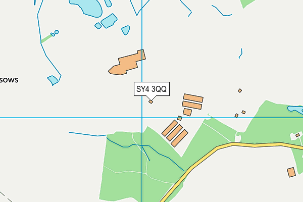 SY4 3QQ map - OS VectorMap District (Ordnance Survey) SY4 3QQ map - OS VectorMap District (Ordnance Survey)