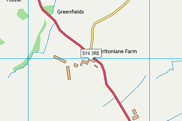 SY4 3RE map - OS VectorMap District (Ordnance Survey) SY4 3RE map - OS VectorMap District (Ordnance Survey)