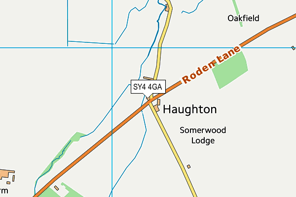 SY4 4GA map - OS VectorMap District (Ordnance Survey) SY4 4GA map - OS VectorMap District (Ordnance Survey)