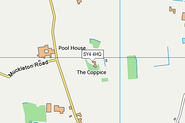 SY4 4HQ map - OS VectorMap District (Ordnance Survey) SY4 4HQ map - OS VectorMap District (Ordnance Survey)