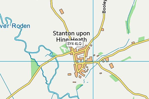 SY4 4LQ map - OS VectorMap District (Ordnance Survey) SY4 4LQ map - OS VectorMap District (Ordnance Survey)