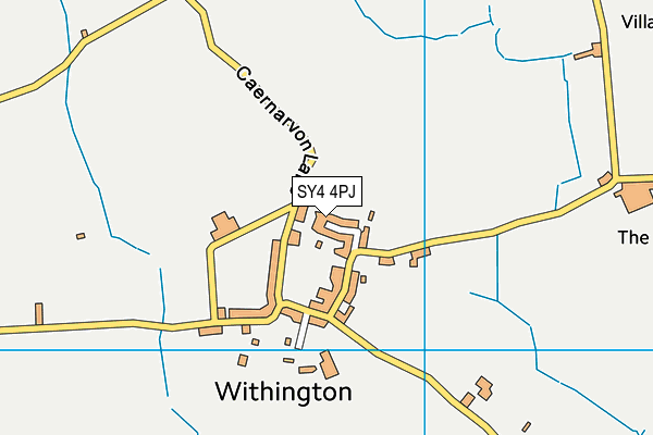SY4 4PJ map - OS VectorMap District (Ordnance Survey) SY4 4PJ map - OS VectorMap District (Ordnance Survey)
