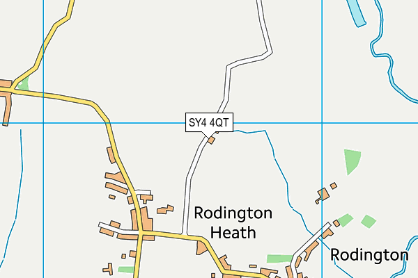 SY4 4QT map - OS VectorMap District (Ordnance Survey) SY4 4QT map - OS VectorMap District (Ordnance Survey)