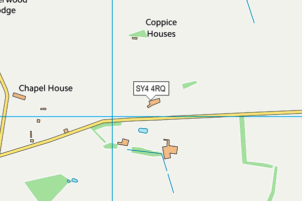 SY4 4RQ map - OS VectorMap District (Ordnance Survey) SY4 4RQ map - OS VectorMap District (Ordnance Survey)