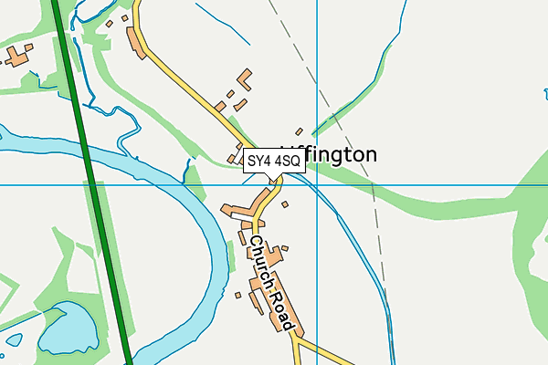 SY4 4SQ map - OS VectorMap District (Ordnance Survey) SY4 4SQ map - OS VectorMap District (Ordnance Survey)