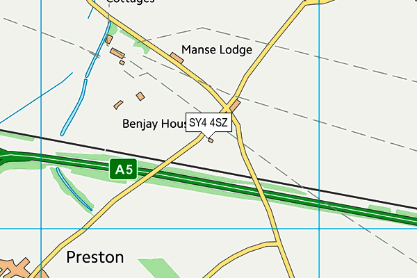 SY4 4SZ map - OS VectorMap District (Ordnance Survey) SY4 4SZ map - OS VectorMap District (Ordnance Survey)