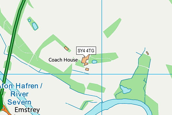 SY4 4TG map - OS VectorMap District (Ordnance Survey) SY4 4TG map - OS VectorMap District (Ordnance Survey)