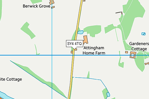 SY4 4TQ map - OS VectorMap District (Ordnance Survey) SY4 4TQ map - OS VectorMap District (Ordnance Survey)
