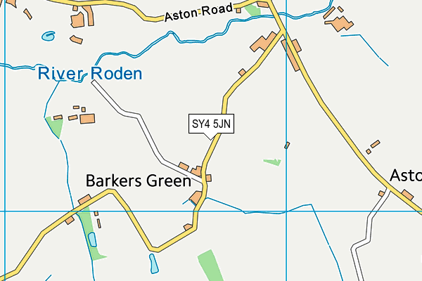 SY4 5JN map - OS VectorMap District (Ordnance Survey) SY4 5JN map - OS VectorMap District (Ordnance Survey)